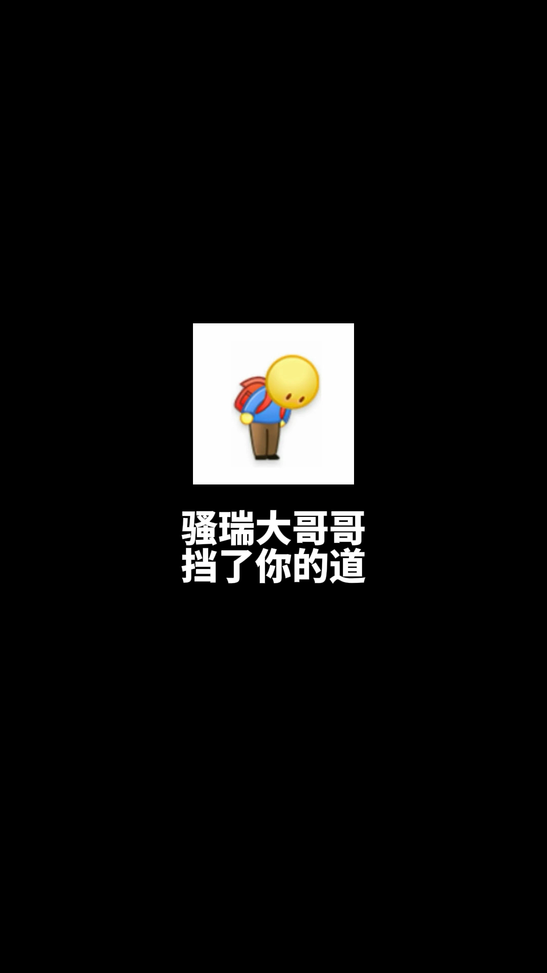 骚瑞哥哥,挡了你的道哔哩哔哩bilibili