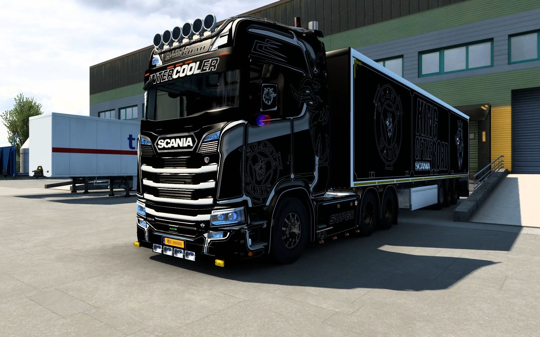 欧卡2 小斯变色龙涂装日常送货 莱仕达v10