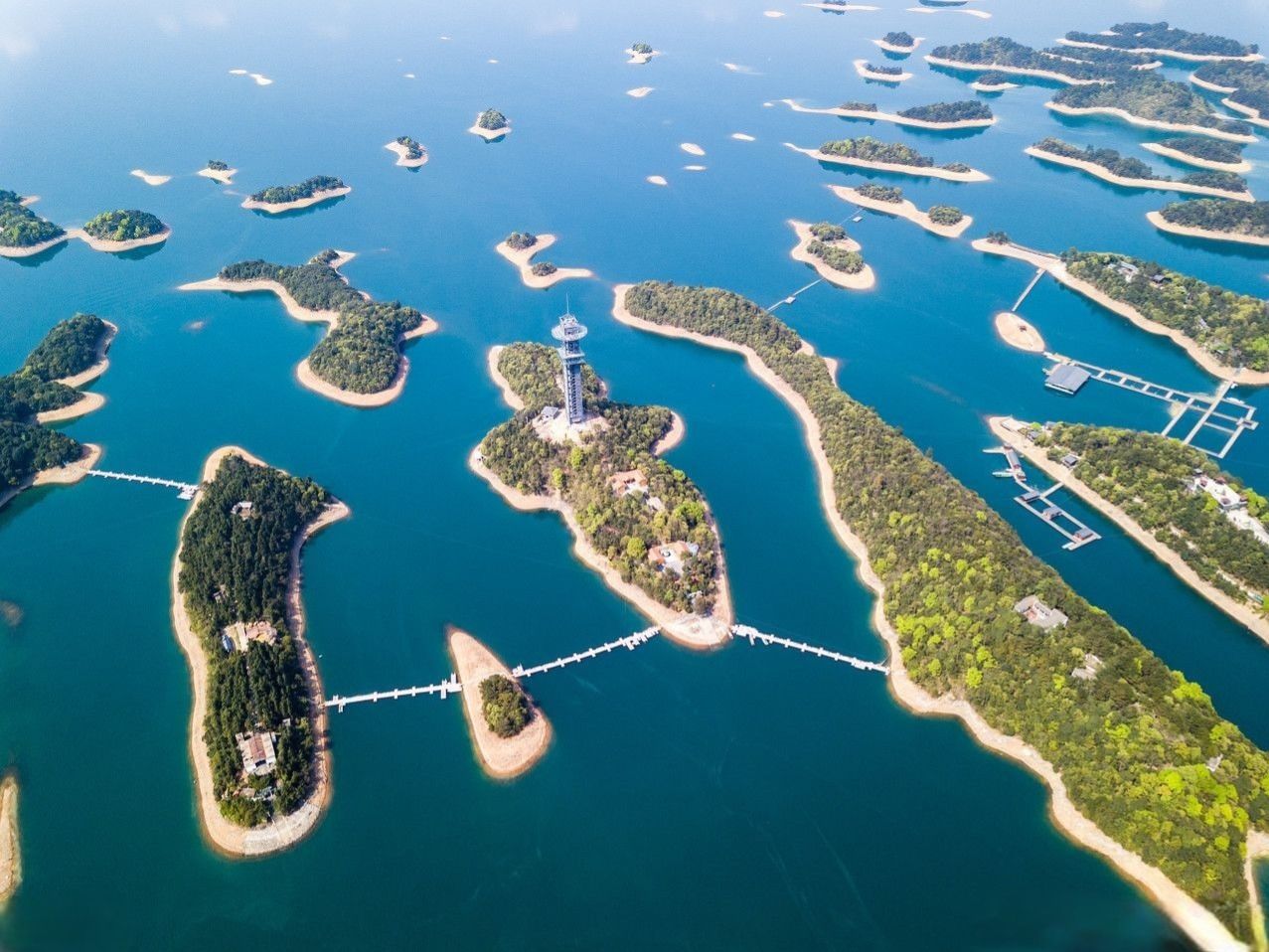 庐山西海岛屿与建筑