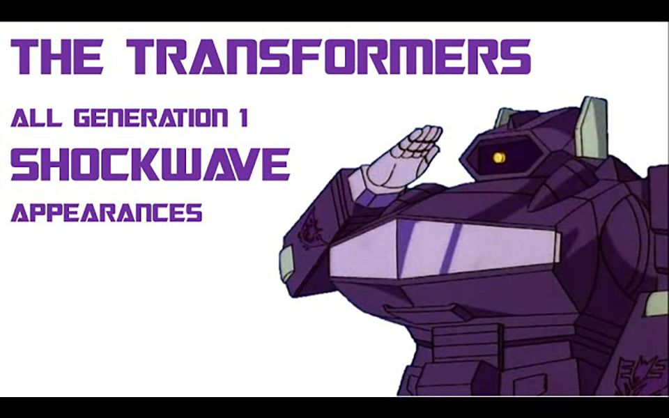 youtube转载震荡波g1动画出场合集