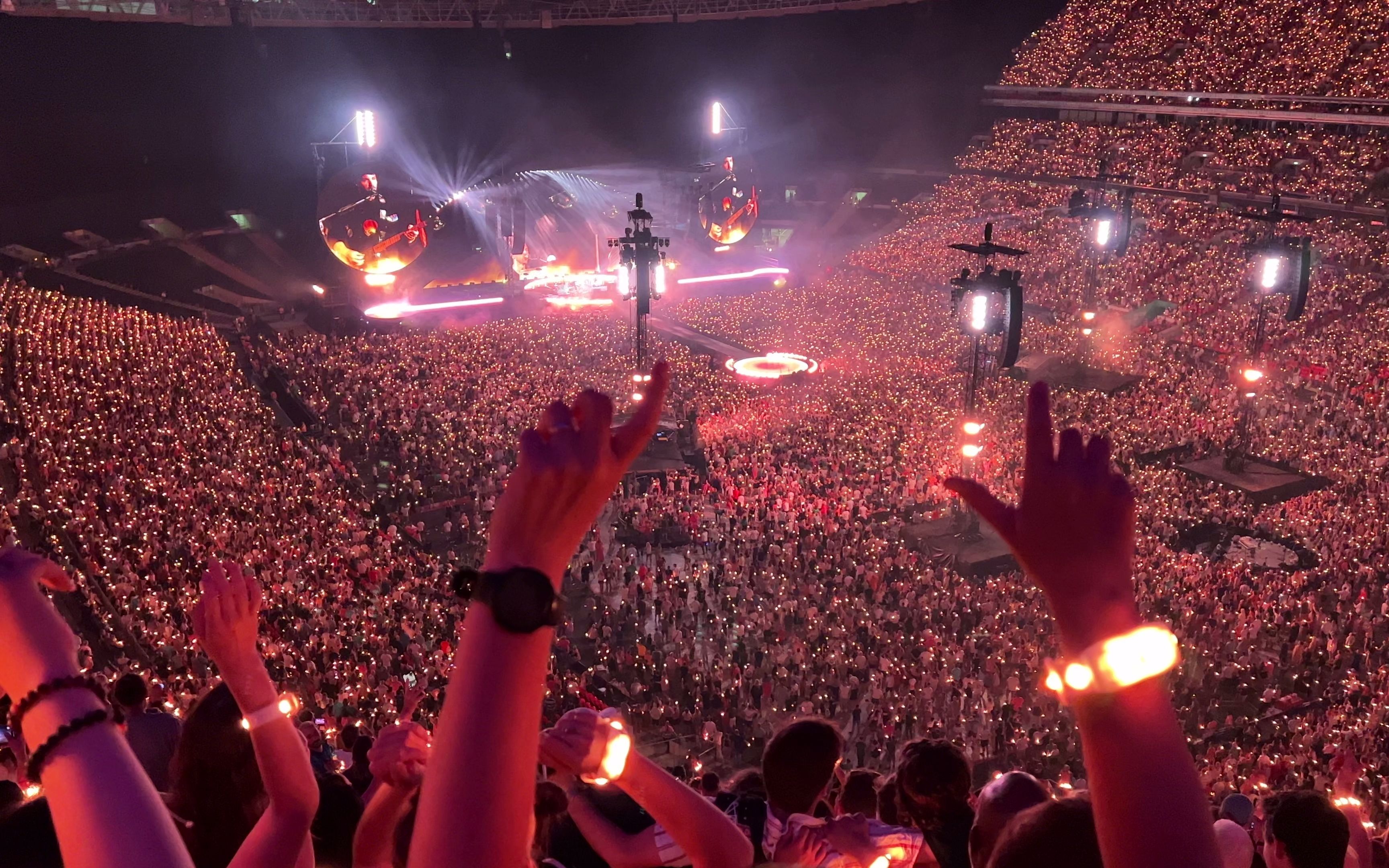 四年没有白等《fix you》coldplay 2022.08.12伦敦现场实录