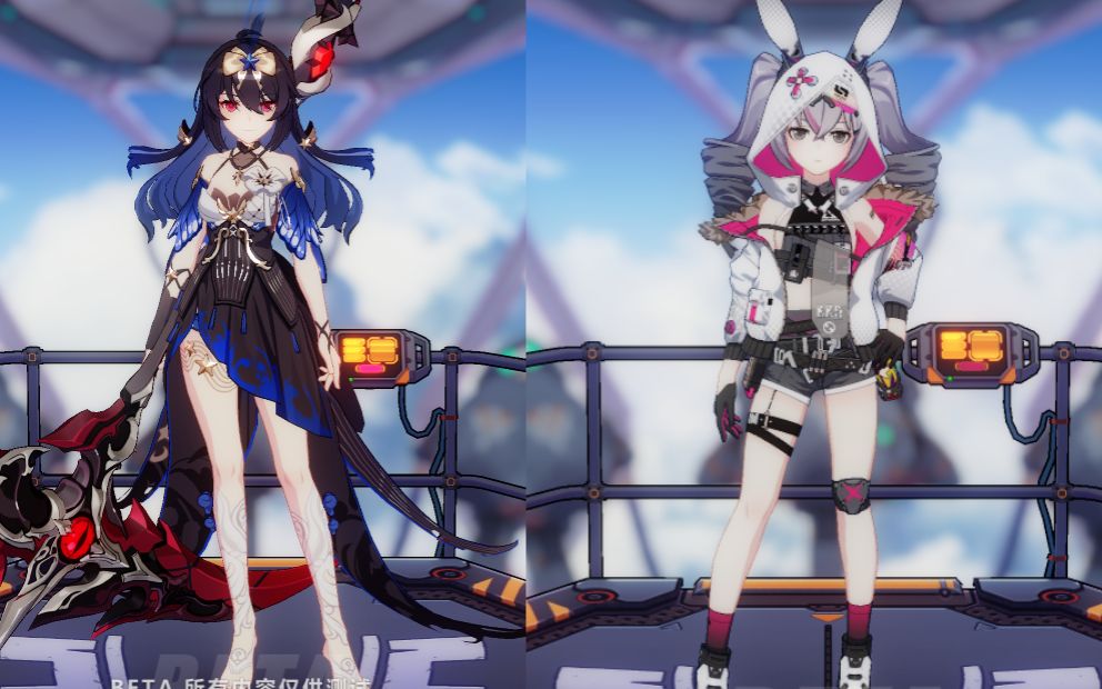 裸足黑希 小白兔_哔哩哔哩bilibili_崩坏3