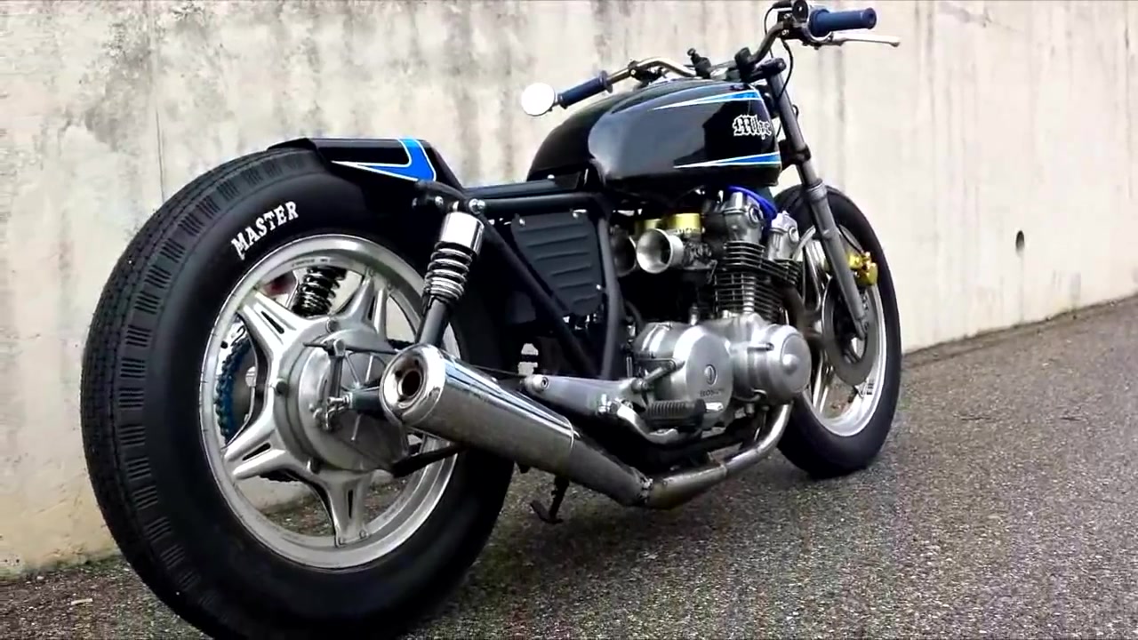 本田cb750k 改裝low rider style風格復古摩托車