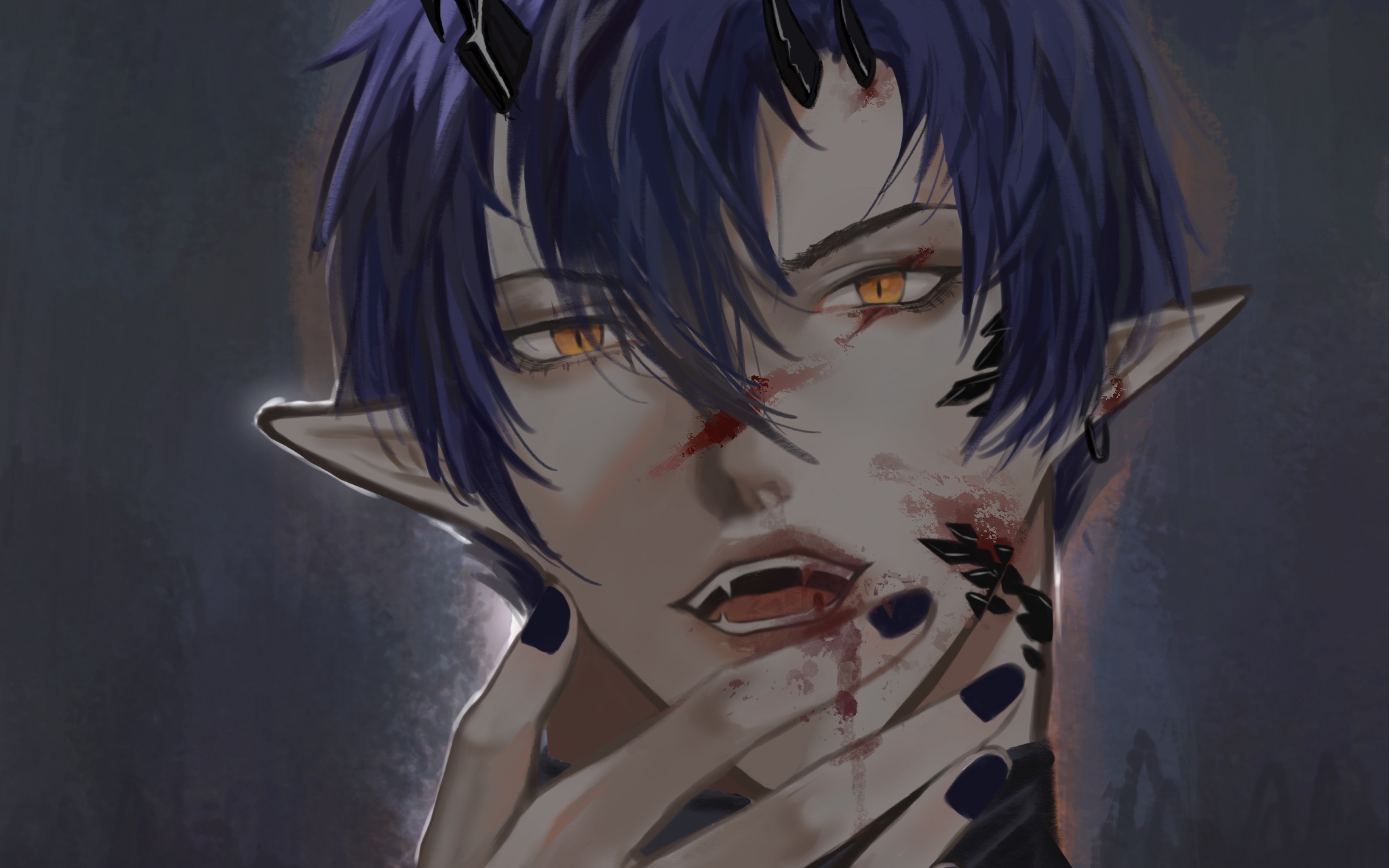 【procreate】炎客