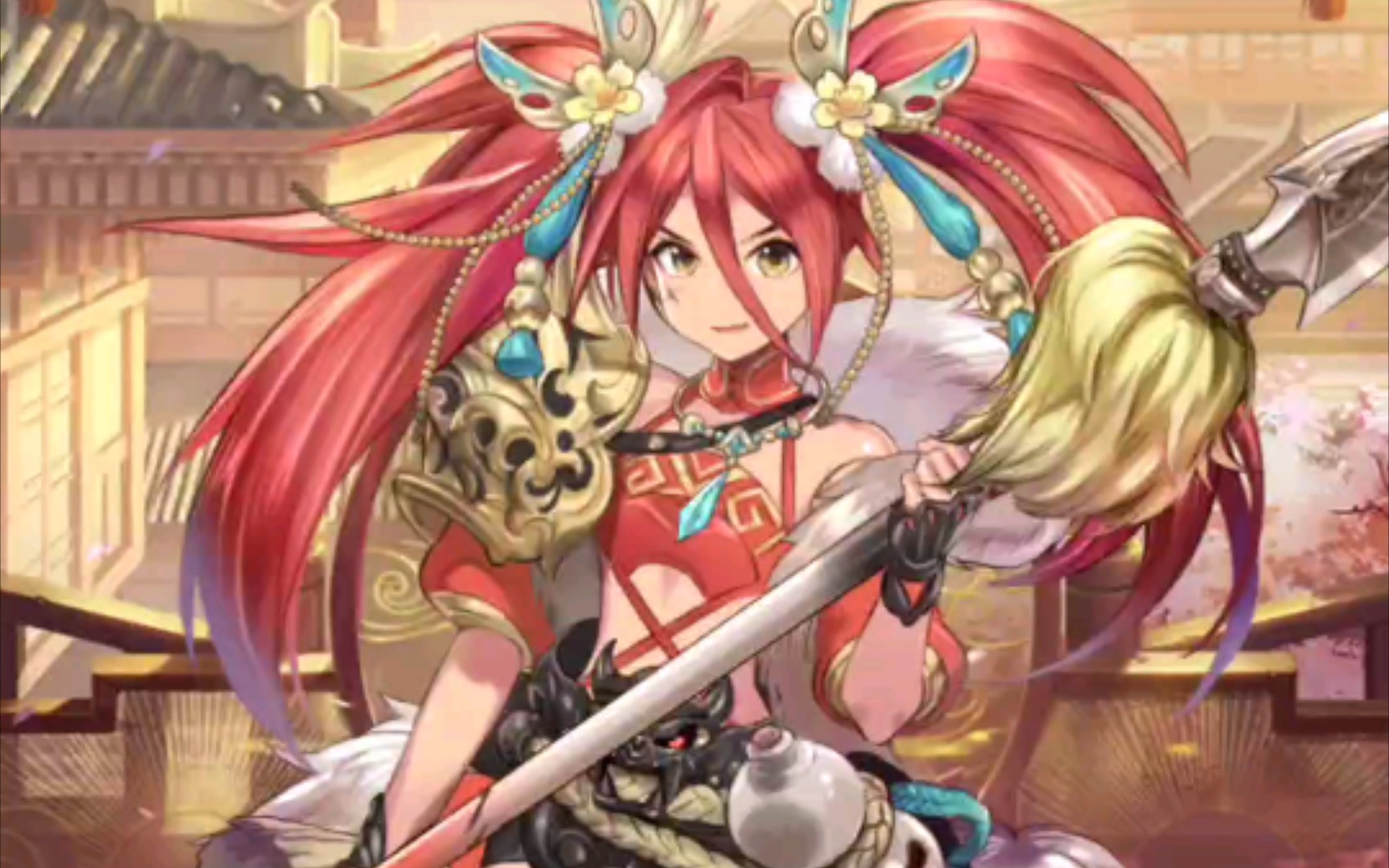 【放置少女】华雄角色立绘