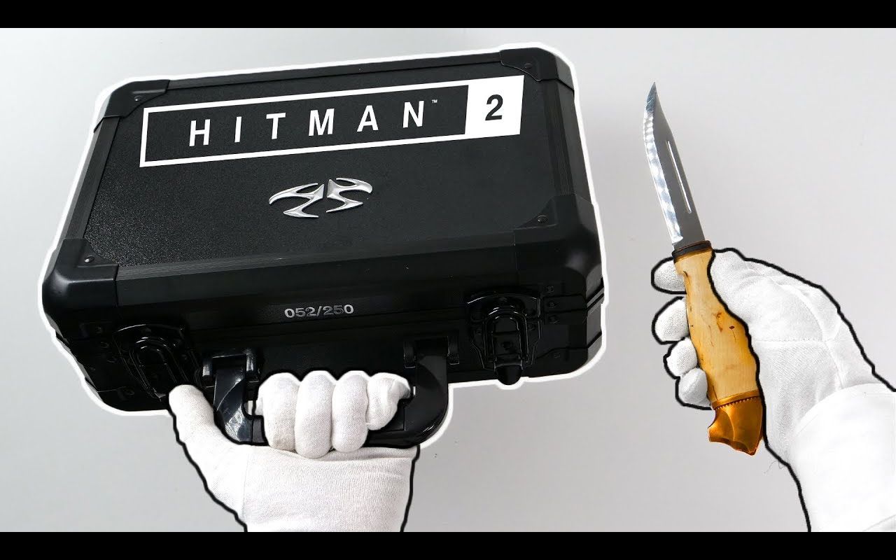 1080p60杀手2超稀有工具包开箱ps4限量典藏版