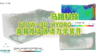 FLOW-3D HYDRO  高精度计算流体动力学软件，三维流动水力模拟分析。