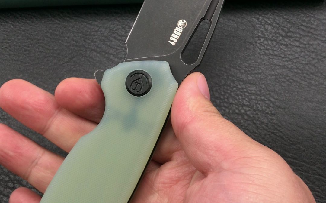 [图]KUBEY KU322E Liner Lock Flipper Folding Knife 快开折刀