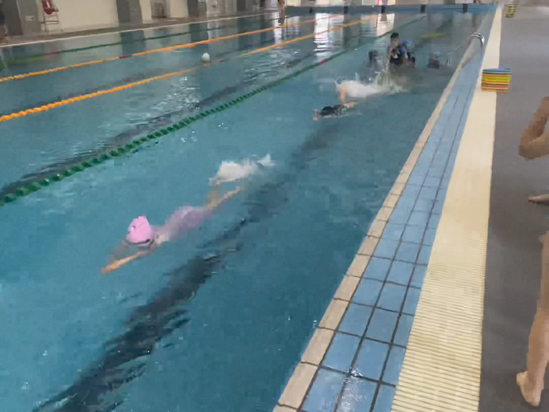 必备姿势和技巧(青少年防溺水公益性游泳培训)第八节课自由泳手与呼吸