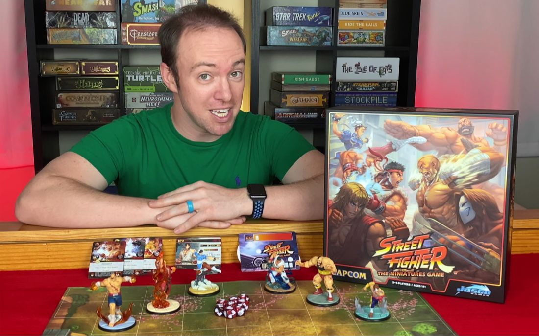 [图]《街头霸王模型游戏》（2021）怎么玩    Street Fighter The Miniatures Game  - How To Play