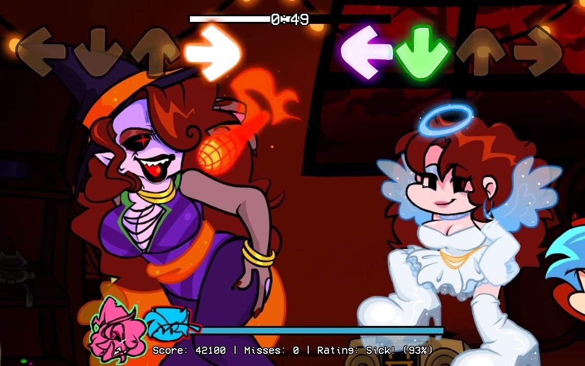 fnf模组 sunday night spookin(涩涩的)