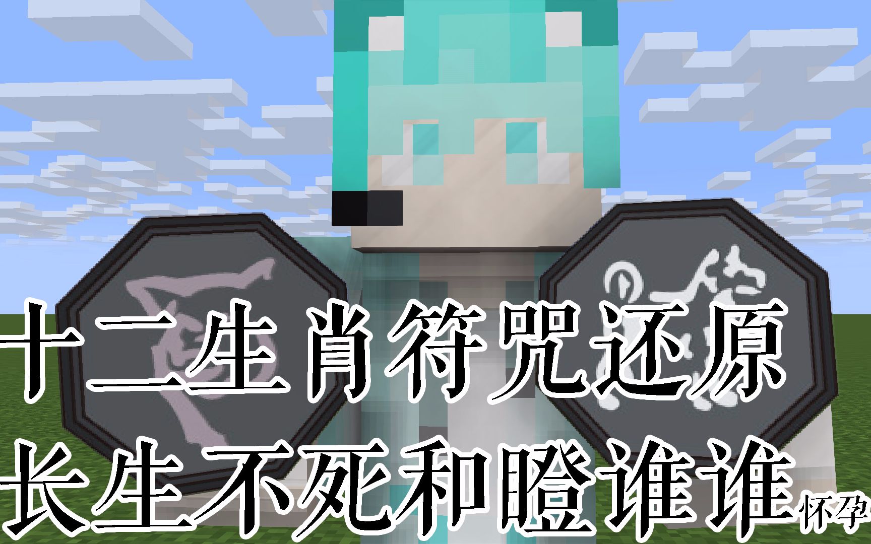 十二生肖符咒用指令在原版mc被还原,我的世界指令教程符咒篇第六集