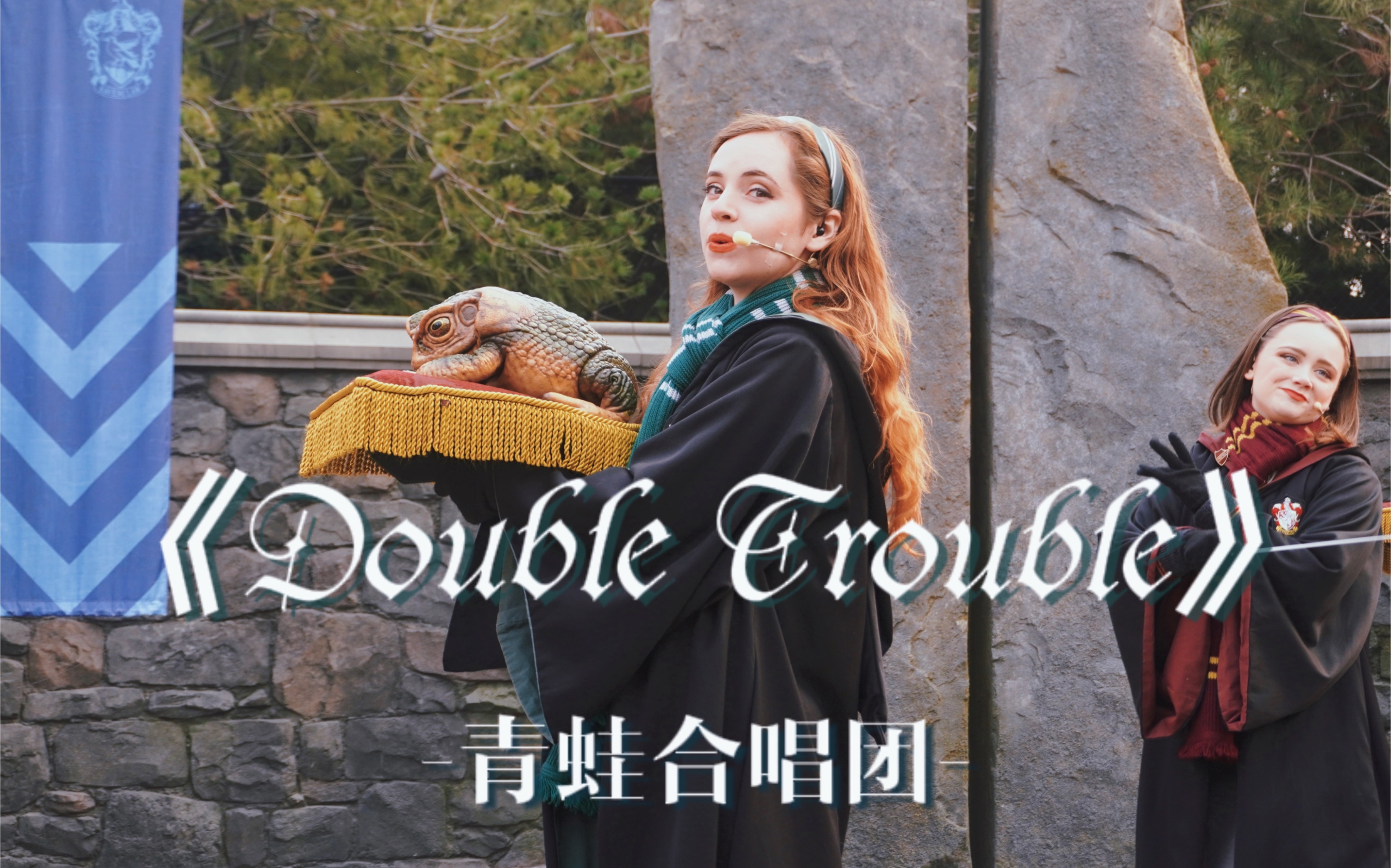 【哈利ⷦ𓢧‰𙣀‘青蛙合唱团Double Trouble霍格沃茨神曲~录制于北京环球影城哔哩哔哩bilibili