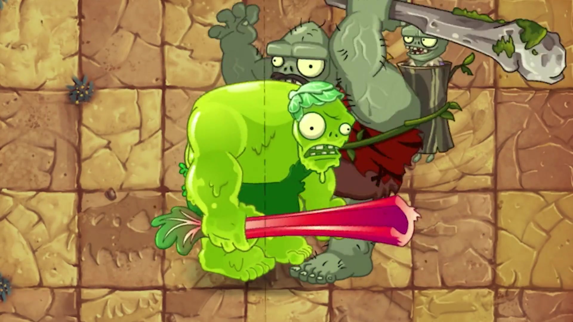 植物大战僵尸2:绿巨人单挑赛!