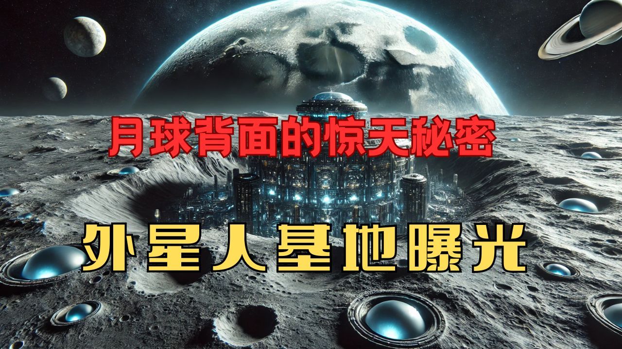 月球背面的惊天秘密:外星人基地曝光哔哩哔哩bilibili