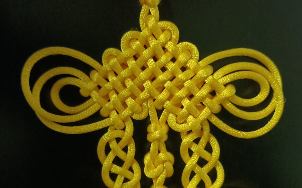 中国结之——复翼磬结(一般编法)