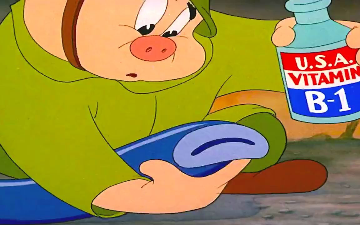 故事情节讽刺又诙谐幽默 #纳粹狼的闪击战 #三只小猪 #怀旧动画