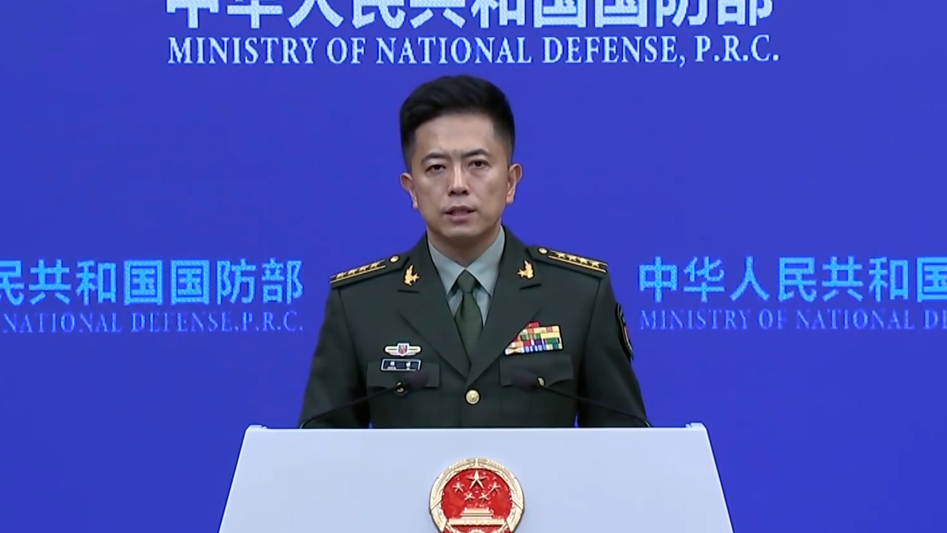 国防部：日方唯有真诚悔罪，才能真正面向未来