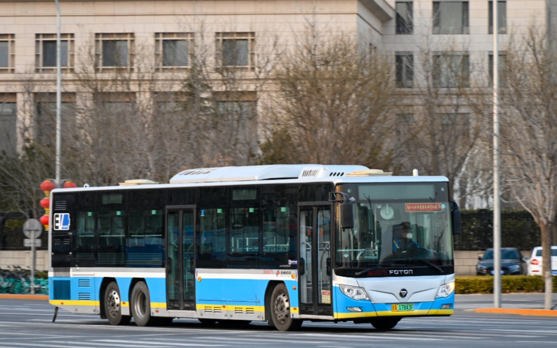 北京公交129路(北京西站-西苑)4834034车全程pov