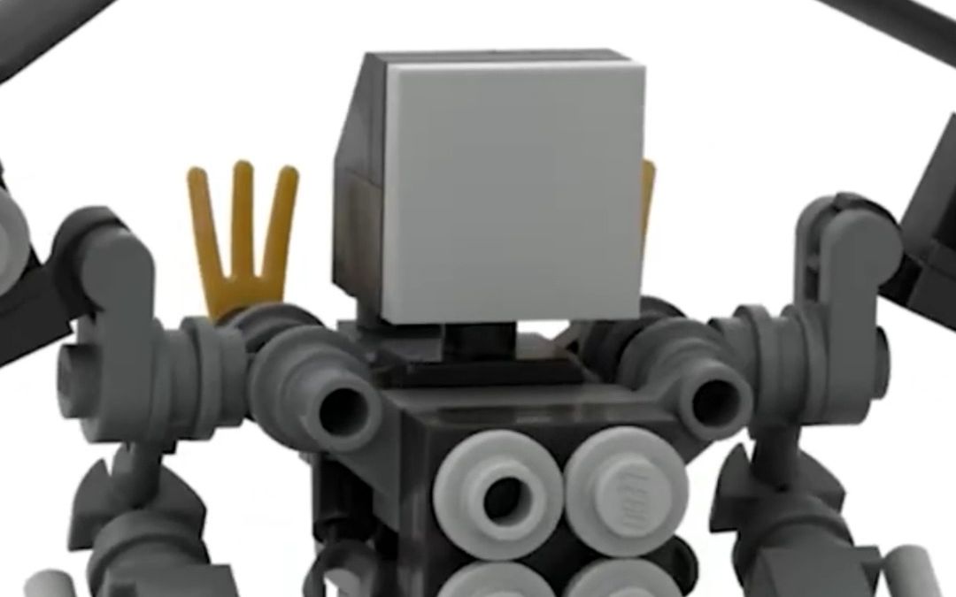 【乐高moc】泰坦电视人-迷你版-by bmd ideas | skibidi toilet lego