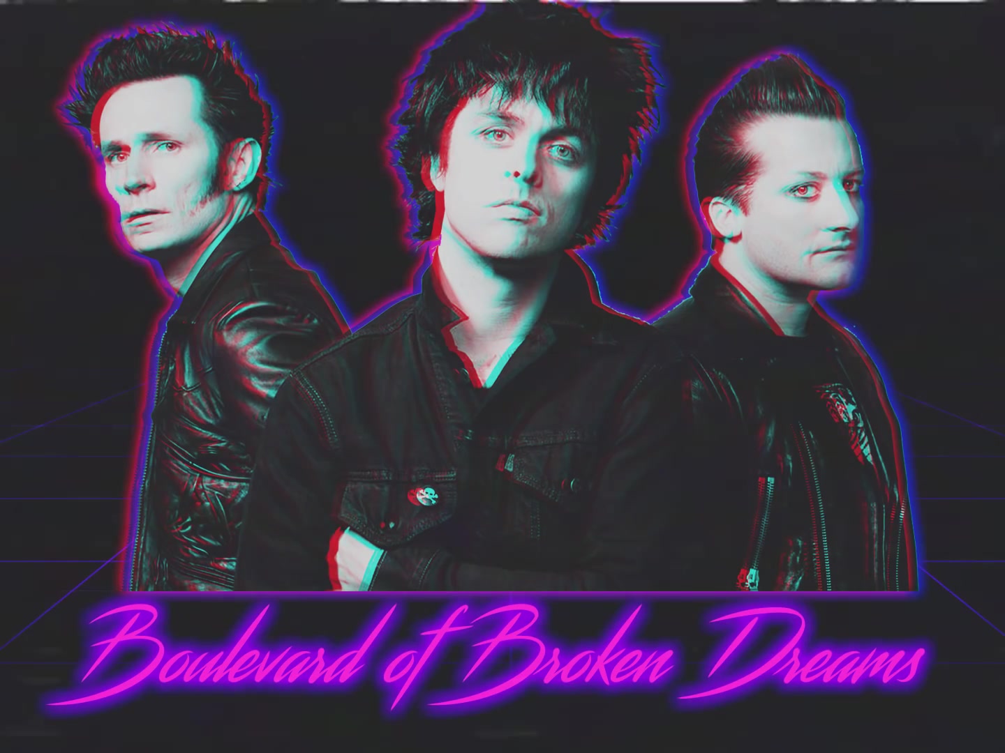 [图]如果绿日乐队在 80 年代发梦碎大道 Green Day Boulevard of Broken Dreams…