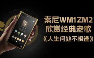 下载视频: 索尼WM1ZM2欣赏经典老歌-陈慧娴《人生何处不相逢》