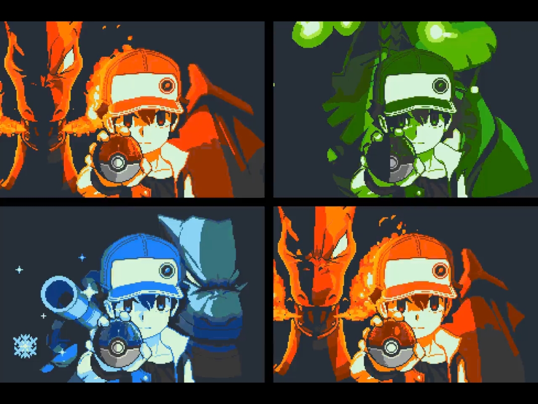 好帅的初代御三家