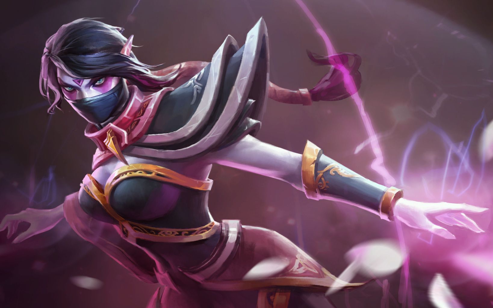 [小k的dota2]ame天梯单排圣堂刺客第一视角