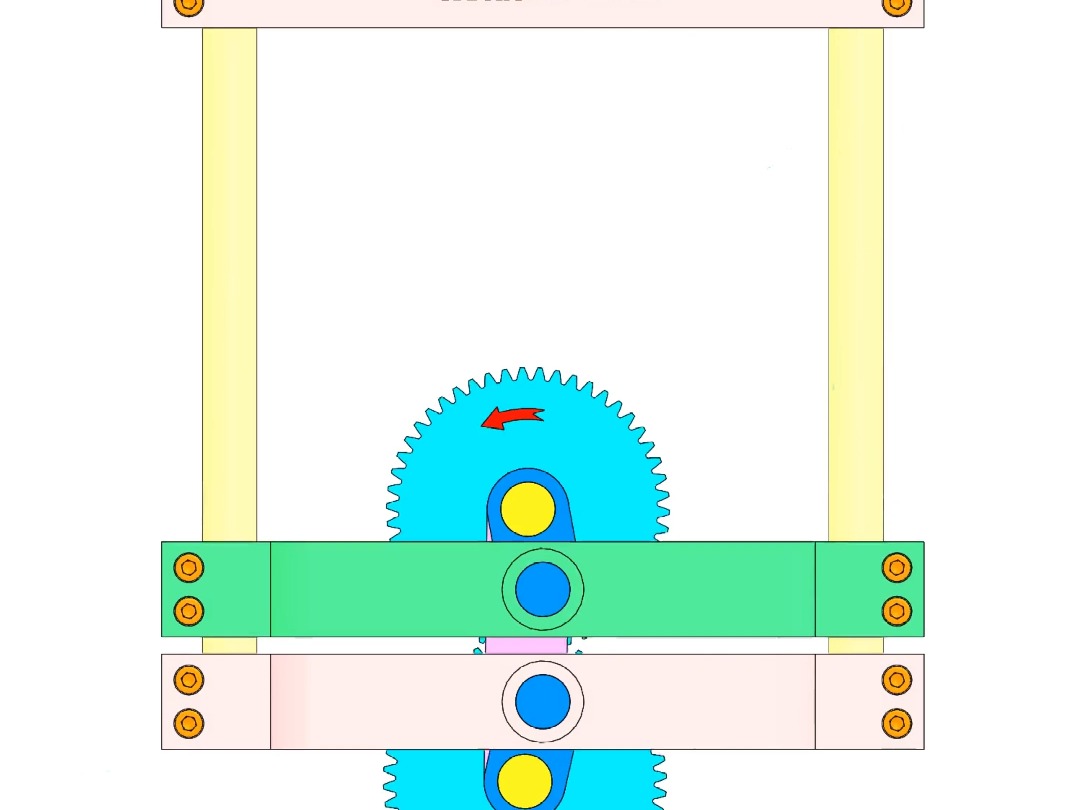 往复运动机构原理动画
