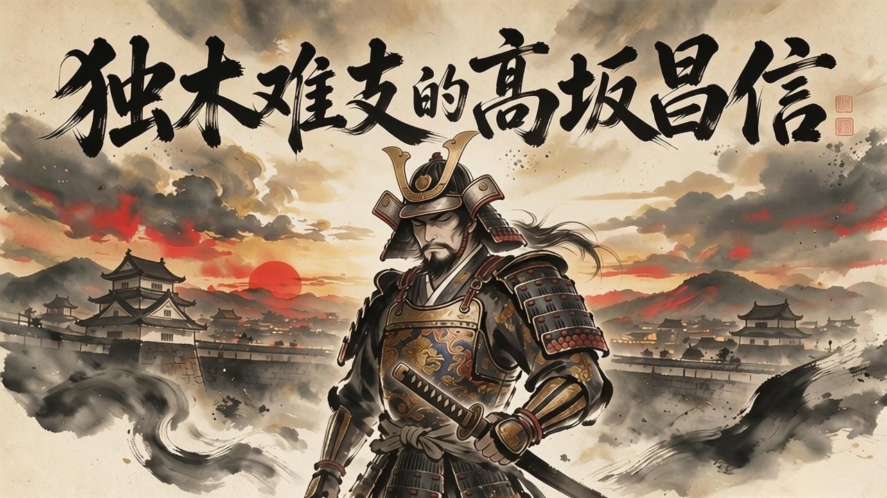 【风林火山】33高坂献策，逃弹正独木难支