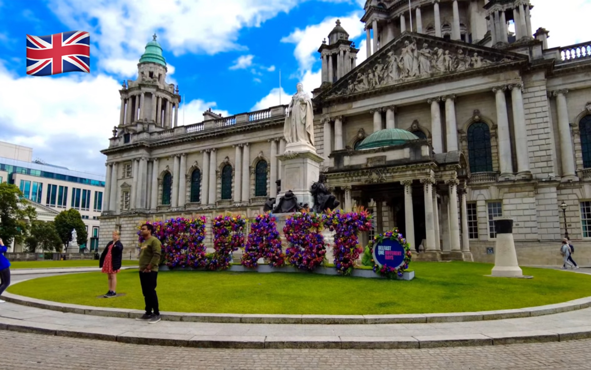 【4K超清】漫步游北爱尔兰首府贝尔法斯特(Belfast)|英国北爱尔兰地区的最大海港 2022.6.18哔哩哔哩bilibili