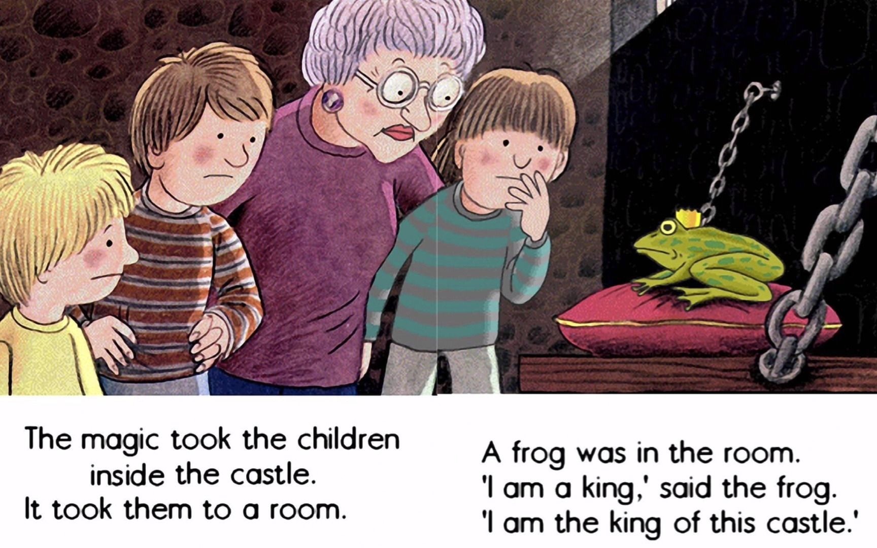 双语故事《城堡历险记》