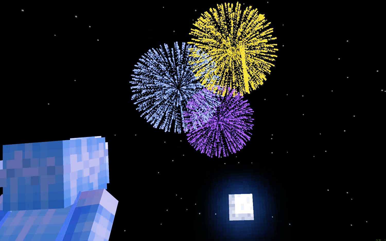 【minecraft】让我们一起来看一场烟花