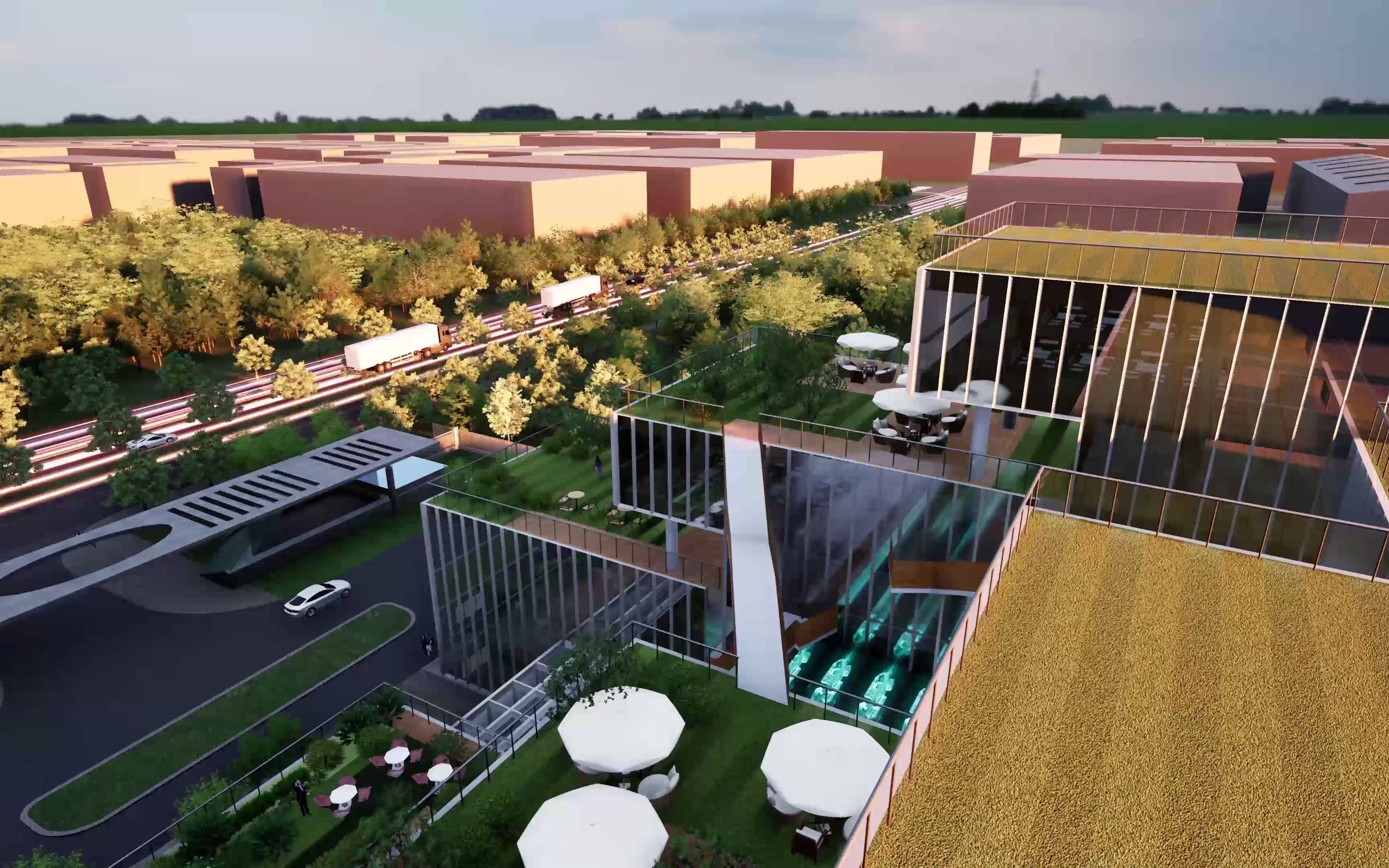 光辉城市 mars 渲染试验小作