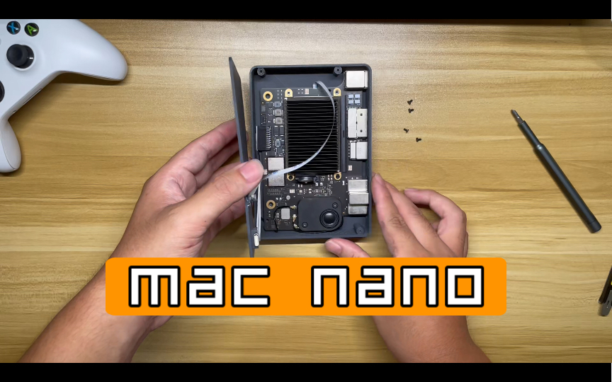 [图]mac mini diy瘦身成mac nano？！库克看了要流泪