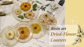 Moondesign第四期自制树脂玫瑰套装杯垫系列原创视频教学过程 哔哩哔哩 つロ干杯 Bilibili