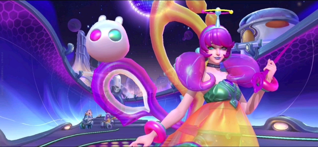 英雄联盟手游 太空律动"百万调音" 格温