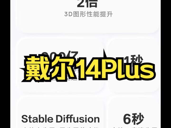 戴尔灵越 电脑推荐 英特尔酷睿ultra 戴尔PLUS1474哔哩哔哩bilibili