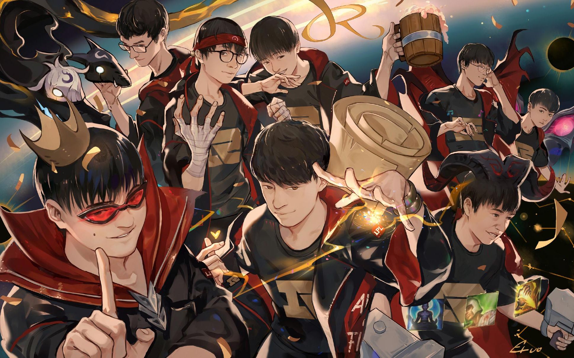 活动作品英雄联盟记曾经的rng