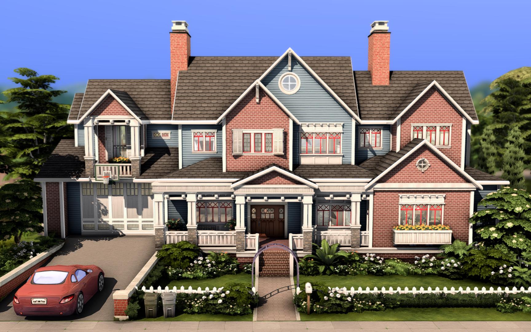 【模拟人生4】| 房屋分享 | 10套房屋( 第二弹 )61 nocc