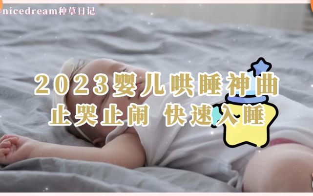 [图]2023婴儿哄睡神曲 止哭止闹快速入睡 宝宝安抚音乐 嘘嘘声胎音