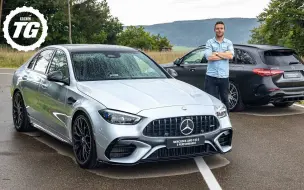 Download Video: 【好家伙字幕组】没V8依旧能打！TopGear测评2023梅赛德斯奔驰AMG C63#TopGear熟肉中英字幕