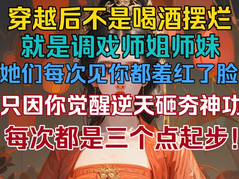 你穿越后不是整天摆烂,就是调戏小师妹,每次小师妹见你都羞红了脸,只因你觉醒逆天砸夯神功,每次都是3个点!哔哩哔哩bilibili