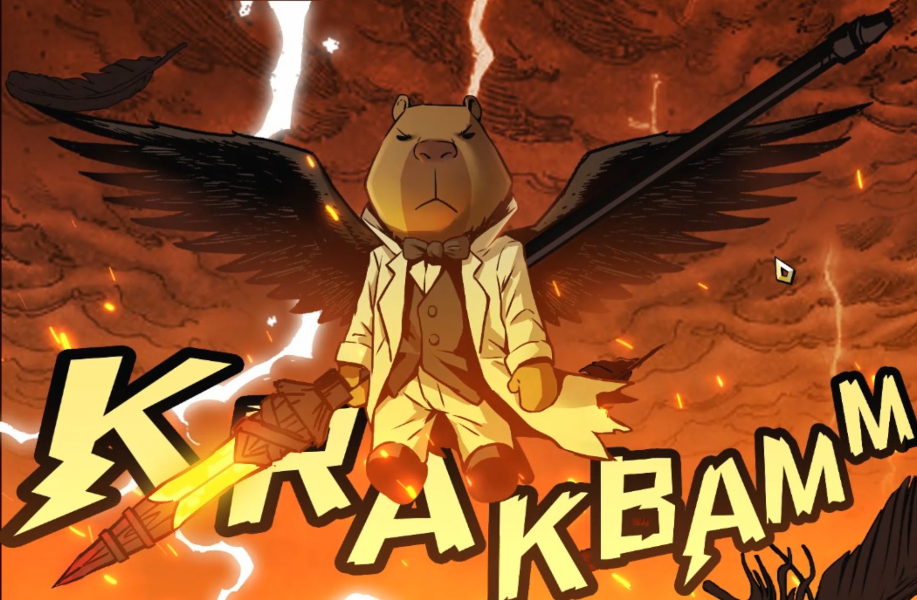 好凶的卡比巴拉