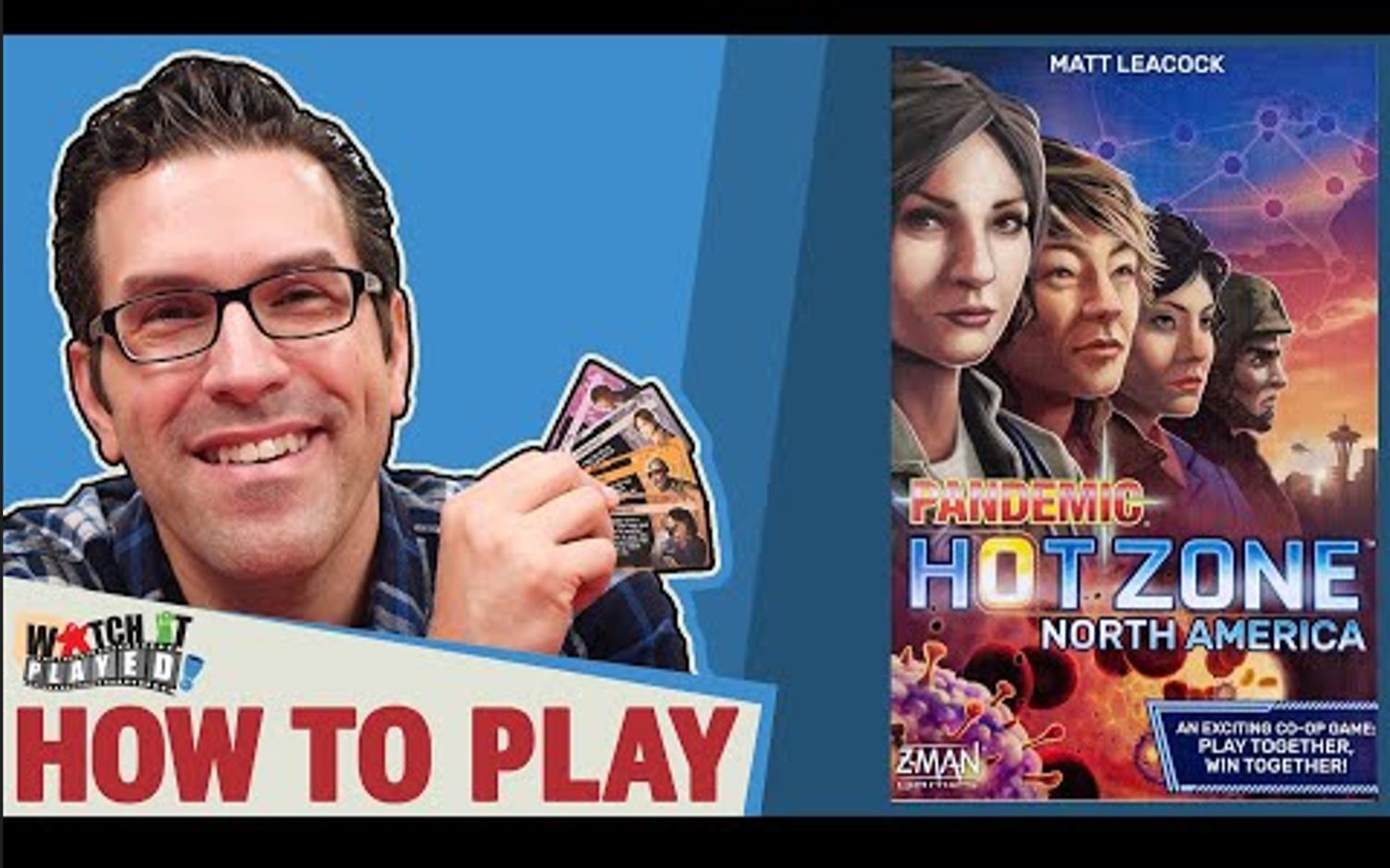 [图]《瘟疫危机：热点：北美》（2020）怎么玩 Pandemic - Hot Zone - North America - How To Play