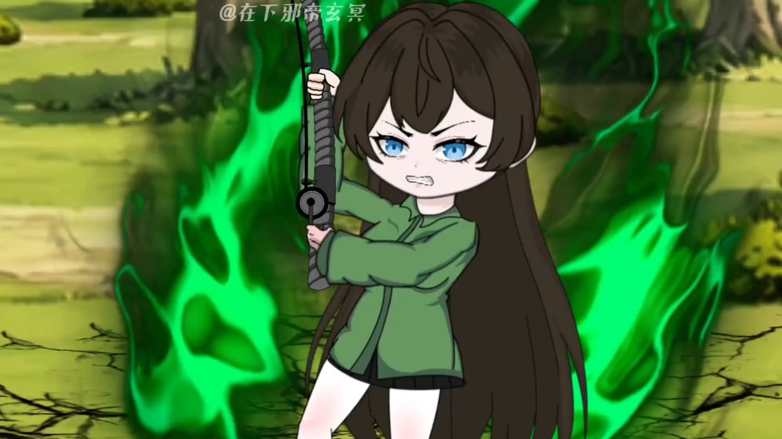 “潜龙一钓！龙抬头！”