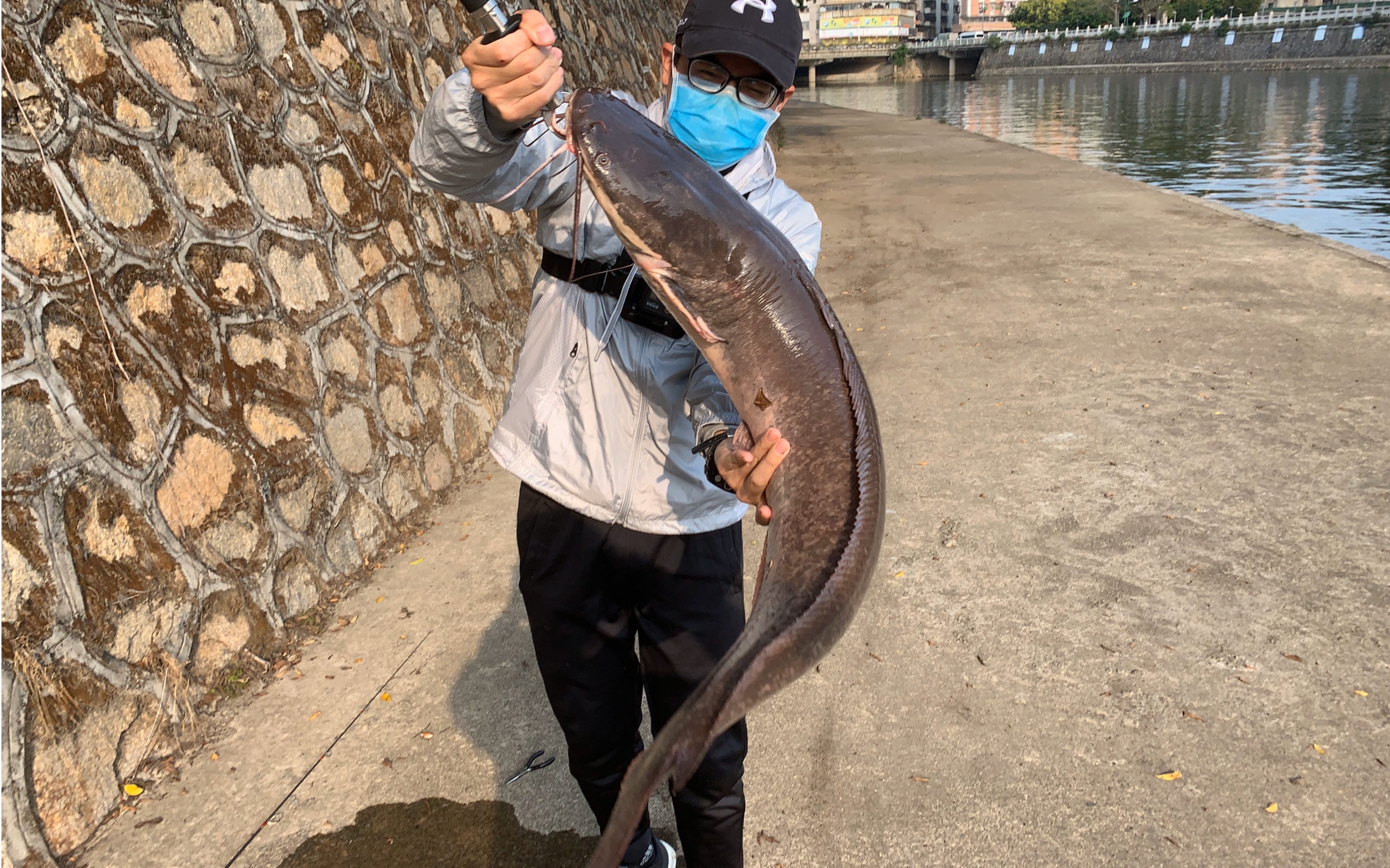 路亞110cm 22磅埃及塘鯴放流