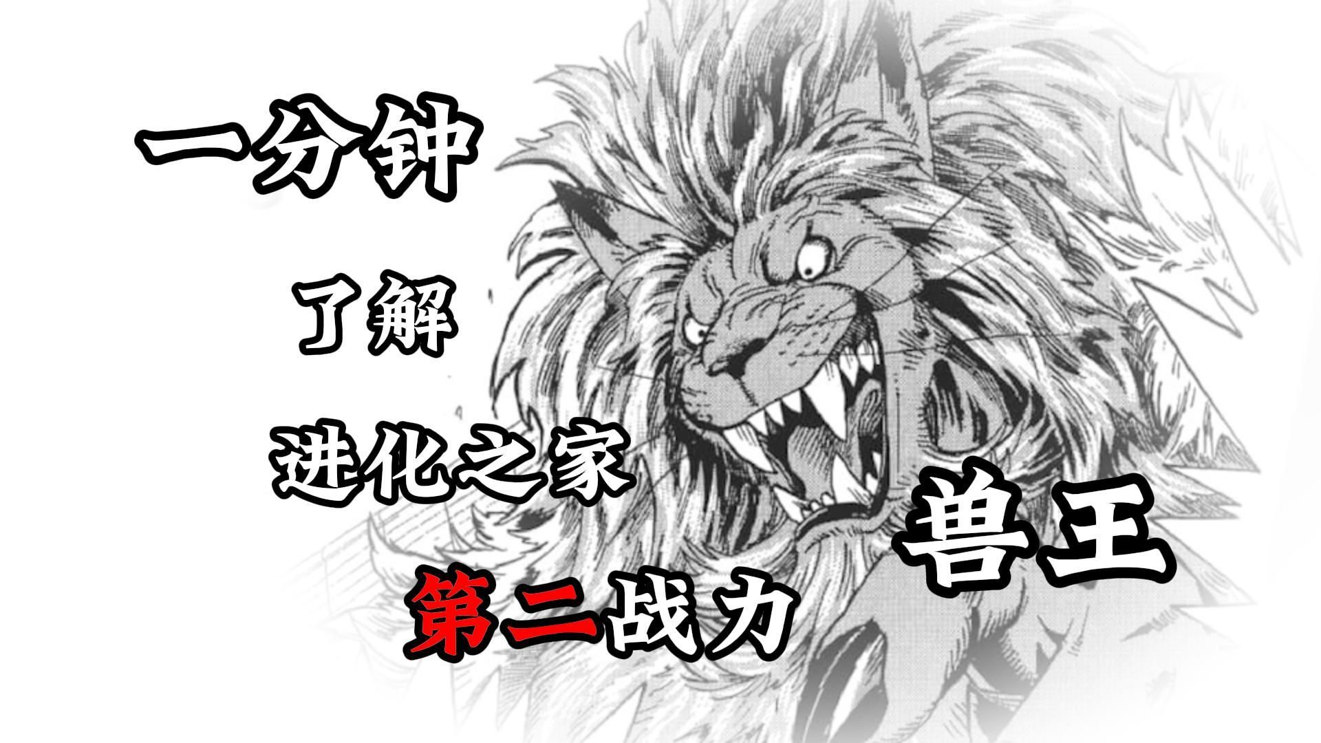 【一拳人物鉴】两分钟带你认识 进化之家第二战力 兽王