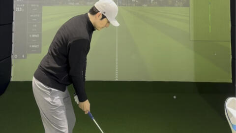 如果这是一个230的Par 3,这一杆3号铁就胜利完成任务了!Mizuno Pro