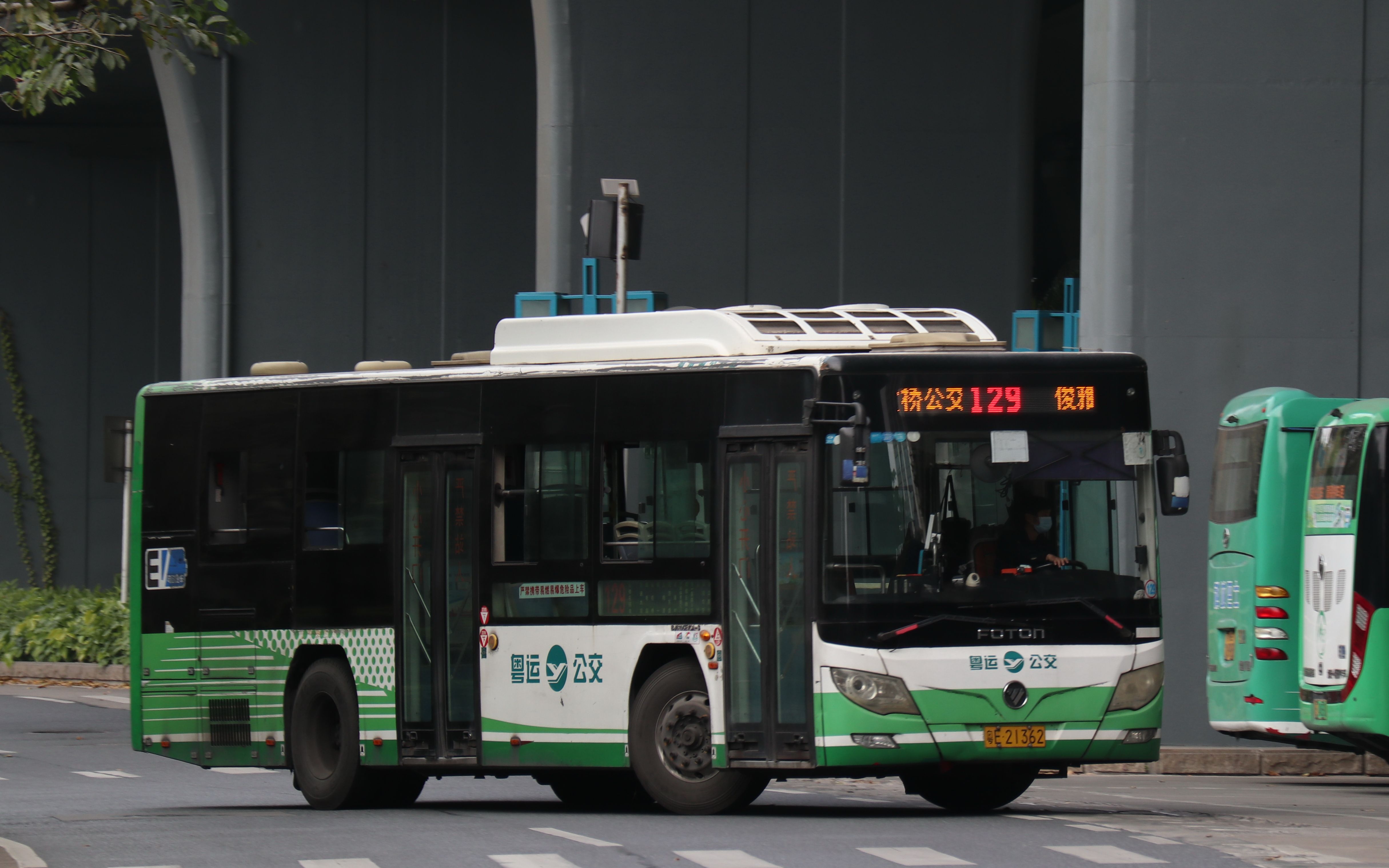 【佛山公交/云乘车/行走音】bj6105evca-3 129路电鹰后山视角